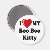 Ik hou van mijn Boo Boo Kitty Cat Magneet (Voorkant / Achterkant)