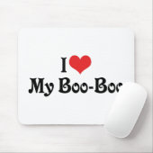 Ik hou van mijn Boo Boo Muismat (Met muis)