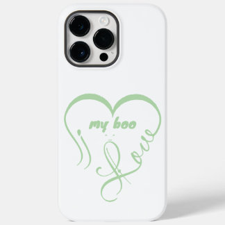 Ik hou van mijn Boo • Voor altijd en altijd ^_^ Case-Mate iPhone 14 Pro Max Hoesje