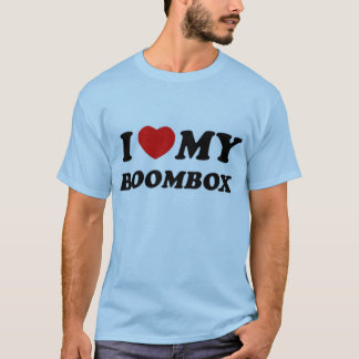 Ik hou van mijn boombox t-shirt