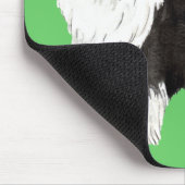 Ik hou van mijn Border Collie Muismat (Hoek)