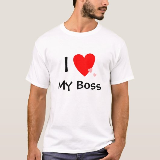 Ik hou van mijn borst t-shirt (Voorkant)