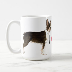 Ik hou van mijn Boston Terrier Koffiemok