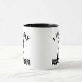 Ik hou van mijn Boston Terrier Mok (Midden)