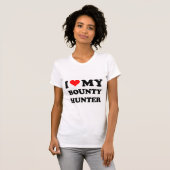 Ik hou van mijn Bounty Hunter T-shirt (Voorkant volledig)