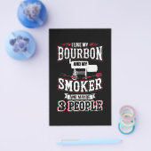 Ik hou van mijn bourbon en mijn rookapparaat en mi flyer (Enkel)