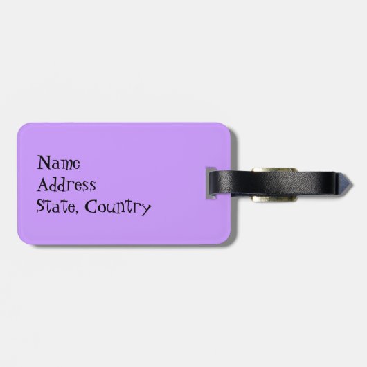 Ik hou van mijn Bouvier Bagagelabel (Achterkant horizontaal)