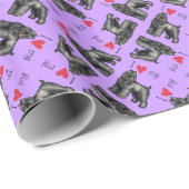 Ik hou van mijn Bouvier Cadeaupapier (Rol Hoek)