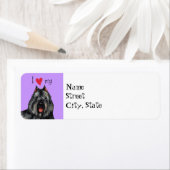 Ik hou van mijn Bouvier Etiket (Insitu)