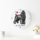 Ik hou van mijn Bouvier Grote Klok (Huis)