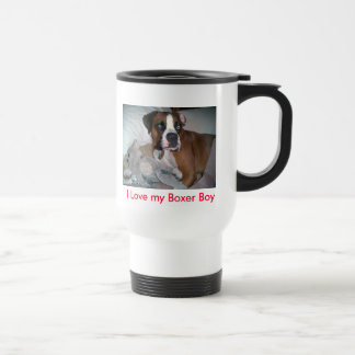 Ik hou van mijn Boxer-jongen Reisbeker