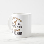 Ik hou van mijn Boxer Koffiemok (Voorkant links)