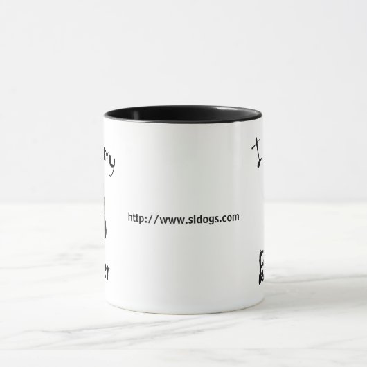 Ik hou van mijn Boxer Mok (Midden)