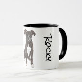 Ik hou van mijn Boxer Mok (Voorkant rechts)