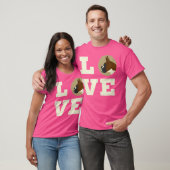 Ik hou van mijn Boxer Schattige Hondenliefhebber T-shirt (Unisex)