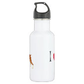 Ik hou van mijn Boxer Waterfles (Achterkant)