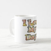 Ik hou van mijn Boy Design Cool  Collectie tekst Koffiemok (Voorkant links)