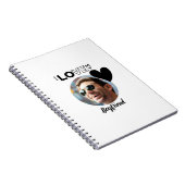 Ik hou van mijn BOYFRIEND Foto Gift Husband Fiance Notitieboek (Rechterzijde)