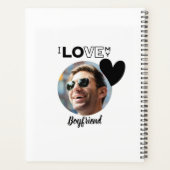 Ik hou van mijn BOYFRIEND Foto Gift Husband Fiance Planner (Achterkant)