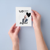 Ik hou van mijn BOYFRIEND Husband DAD Grandpa Brot Flyer (Hand)