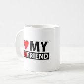 Ik hou van mijn Boyvriend Mok (Voorkant links)