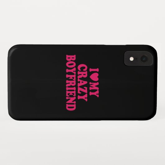 Ik hou van mijn boyvriendin Case-Mate iPhone case (Achterkant (horizontaal))