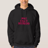 Ik hou van mijn boyvriendin hoodie (Voorkant)