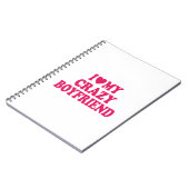 Ik hou van mijn boyvriendin notitieboek (Linkerzijde)
