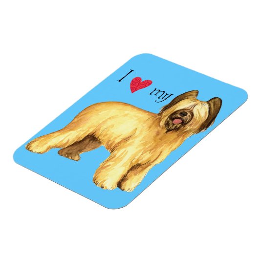 Ik hou van mijn brid magneet (Linkerzijde)