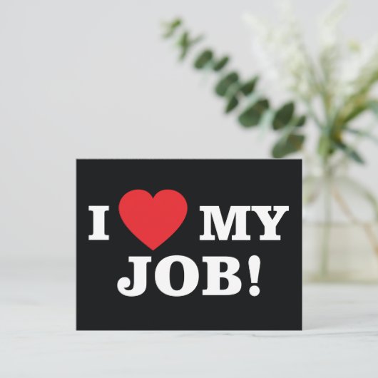 Ik hou van mijn Briefkaart (Staand voorkant)