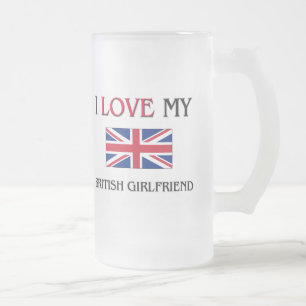 Ik hou van mijn Britse Vriendin Matglas Bierpul