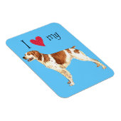 Ik hou van mijn Brittany Magneet (Rechterzijde)