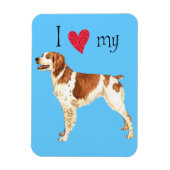 Ik hou van mijn Brittany Magneet (Verticaal)