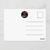 Ik hou van mijn broer, aangepaste foto – Persoonli Briefkaart (Achterkant)