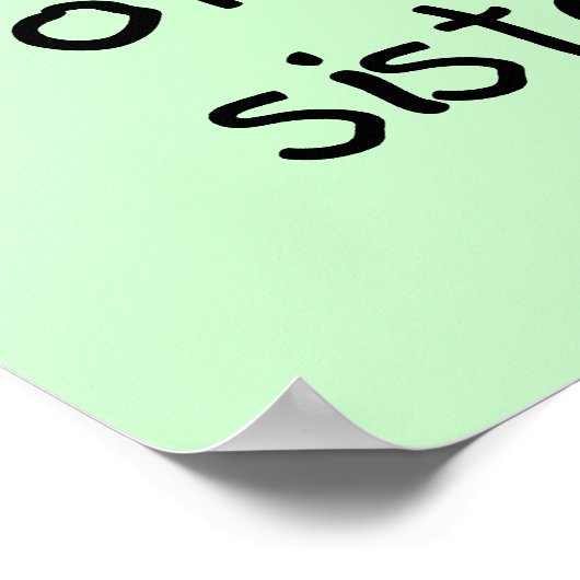 Ik hou van mijn broer en zuster poster (Hoek)