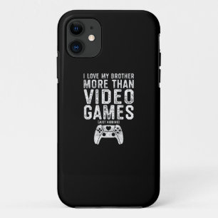 Ik hou van mijn broer Grapny Video Gamer Gift Boys Case-Mate iPhone Case