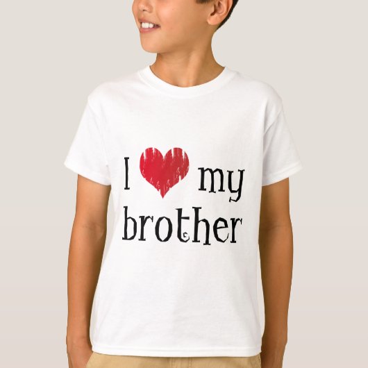 Ik hou van mijn broer t-shirt (Voorkant)