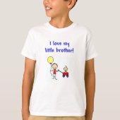 Ik hou van mijn broertje! t-shirt (Voorkant)