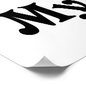 Ik hou van mijn brok poster (Hoek)