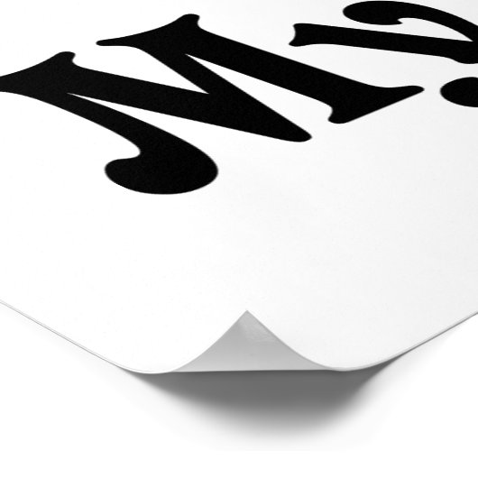 Ik hou van mijn brok poster (Hoek)