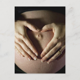 Ik hou van mijn buik aankondigingskaart