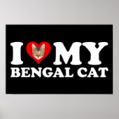 Ik hou van mijn buikkat poster (Voorkant)
