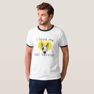 Ik hou van mijn Bull Terriër T-shirt