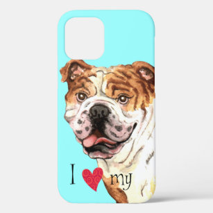 Ik hou van mijn Bulldog Case-Mate iPhone Case