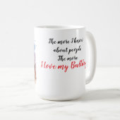 Ik hou van mijn Bulldog Coffee Mok Cup (Voorkant rechts)