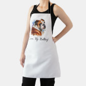 Ik hou van mijn Bulldog Schort (Insitu)