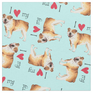 Ik hou van mijn Bulldog Stof