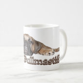 Ik hou van mijn Bullmastiff Mok (Voorkant rechts)