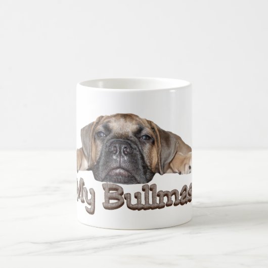 Ik hou van mijn Bullmastiff Mok (Center)