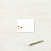 Ik hou van mijn Bullmastiff Post-it® Notes (Op bureau)